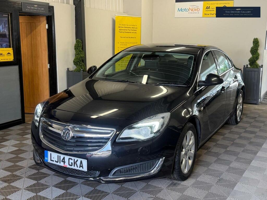 Vauxhall Insignia Saloon 2.0 Cdti Ecoflex Tech Line Euro 5 Ss LJ14GKA Black #2