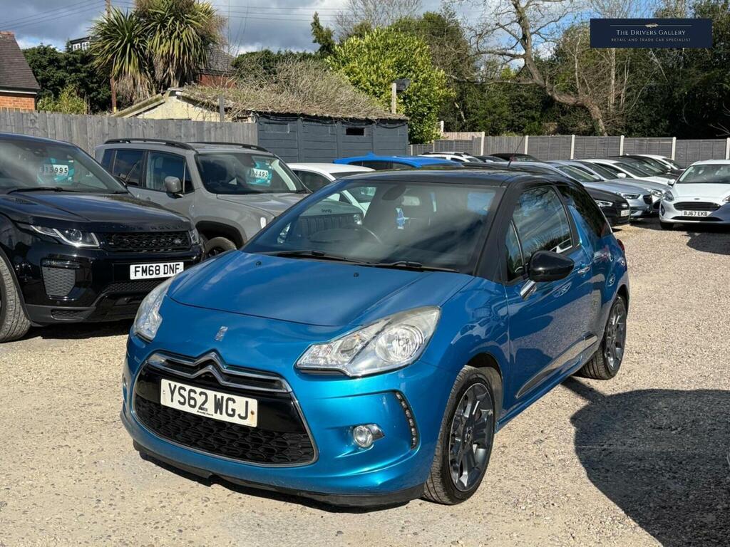 Citroen DS3 Hatchback 1.6 E-hdi Airdream Dstyle Plus Euro 5 S Blue