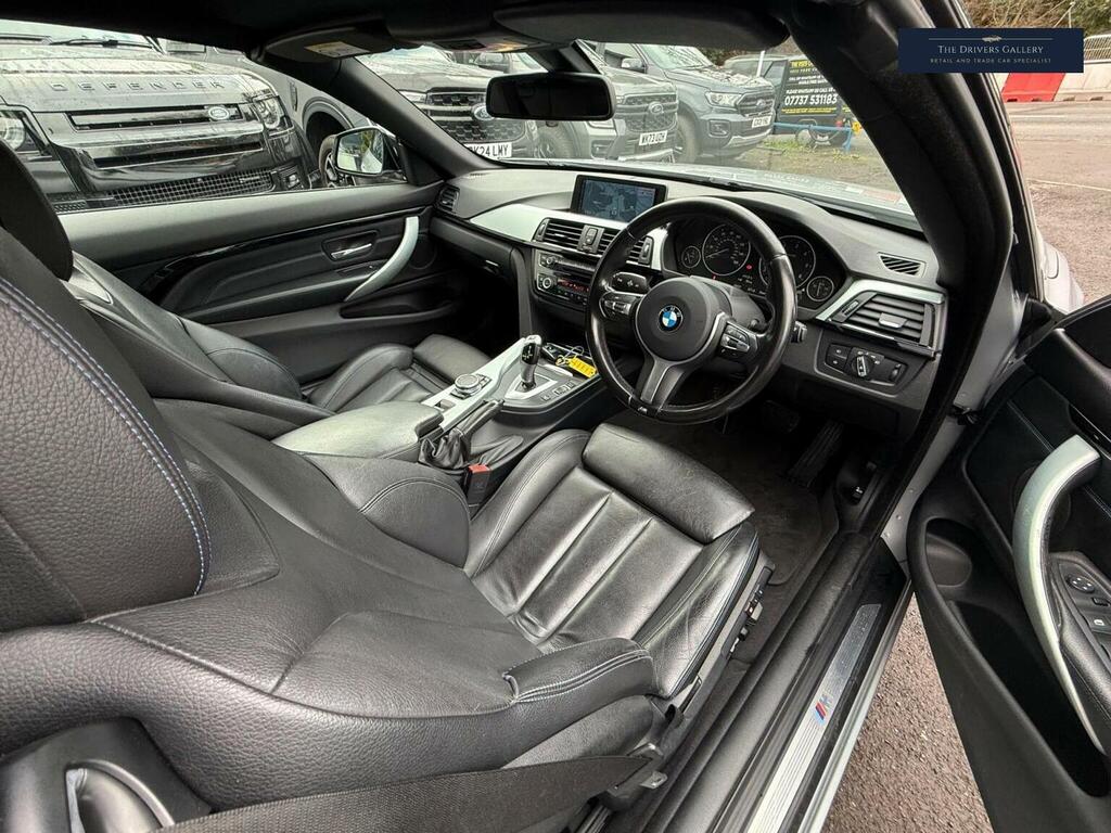 BMW 4 Series Convertible 2.0 420D M Sport Euro 6 Ss Silver #6