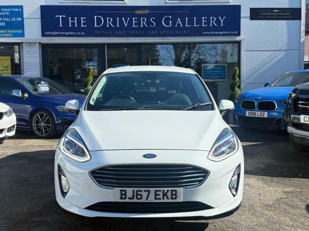 Ford Fiesta Hatchback 1.1 Ti-vct Zetec Euro 6 Ss 2017 BJ67EKB White #5
