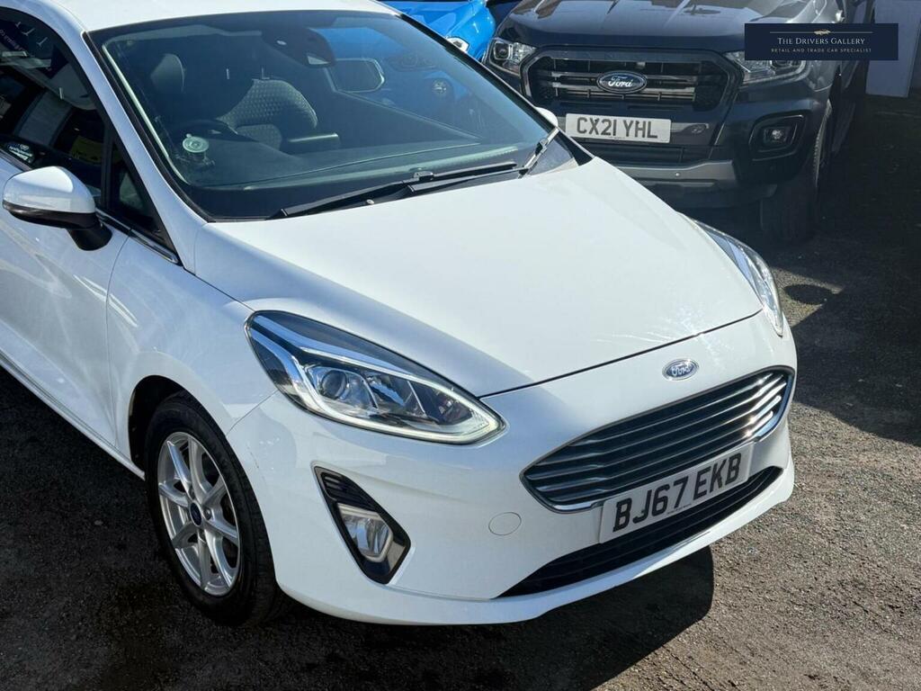 Ford Fiesta Hatchback 1.1 Ti-vct Zetec Euro 6 Ss 2017 BJ67EKB White #6