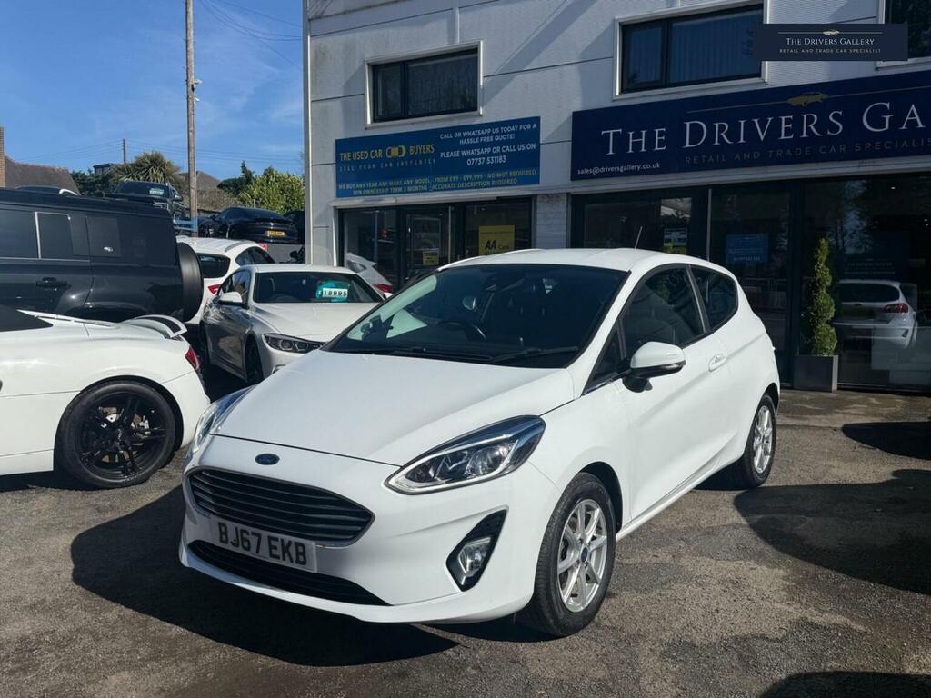 Ford Fiesta Hatchback 1.1 Ti-vct Zetec Euro 6 Ss 2017 White