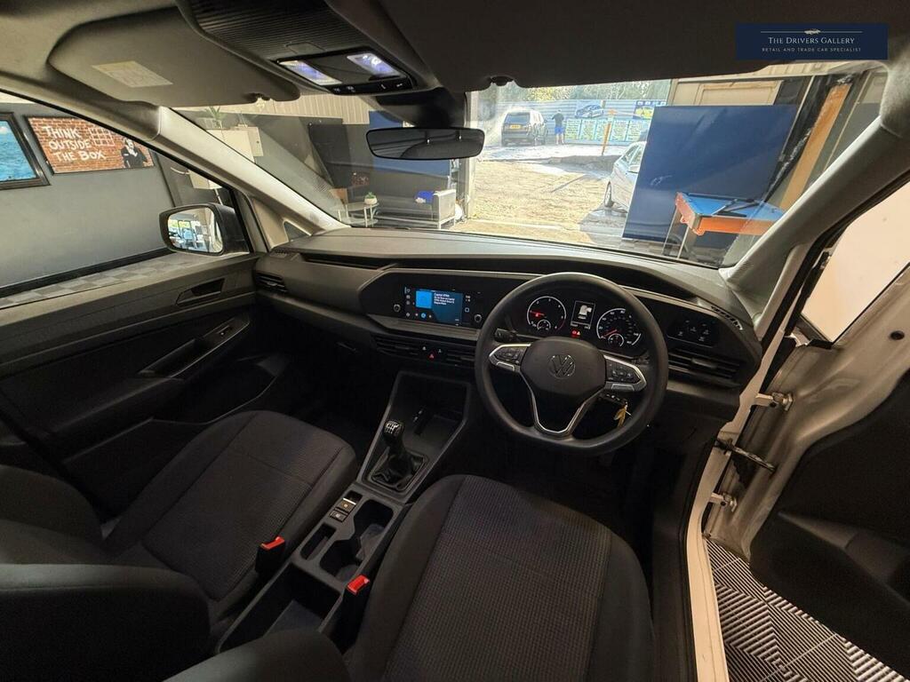 Volkswagen Caddy Panel Van 2.0 Tdi C20 Commerce Swb Euro 6 Ss BG71XZZ White #5