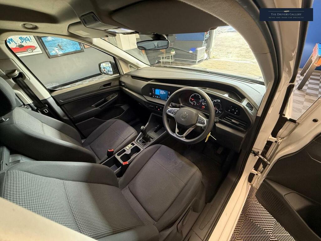 Volkswagen Caddy Panel Van 2.0 Tdi C20 Commerce Swb Euro 6 Ss BG71XZZ White #4