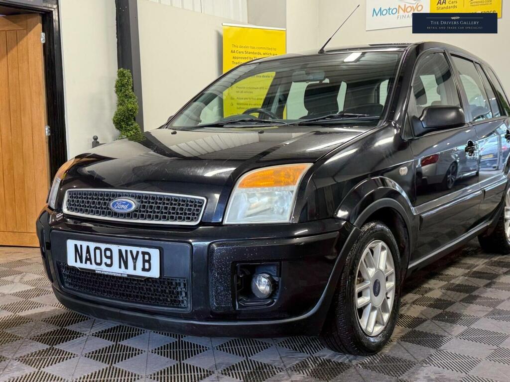 Ford Fusion Hatchback 1.6 Tdci Zetec Climate 200909 Black #4