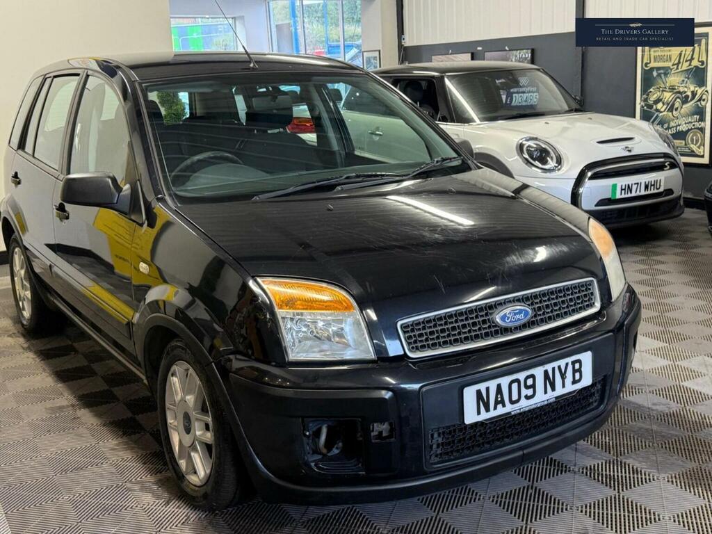 Ford Fusion Hatchback 1.6 Tdci Zetec Climate 200909 Black #6