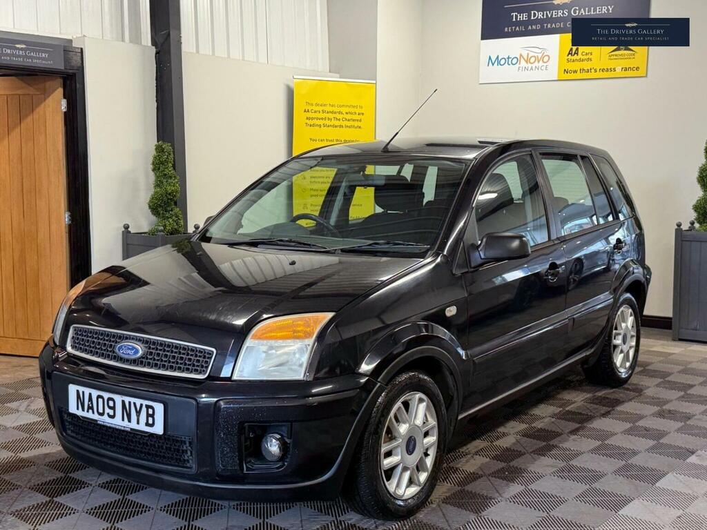 Ford Fusion Hatchback 1.6 Tdci Zetec Climate 200909 Black #3