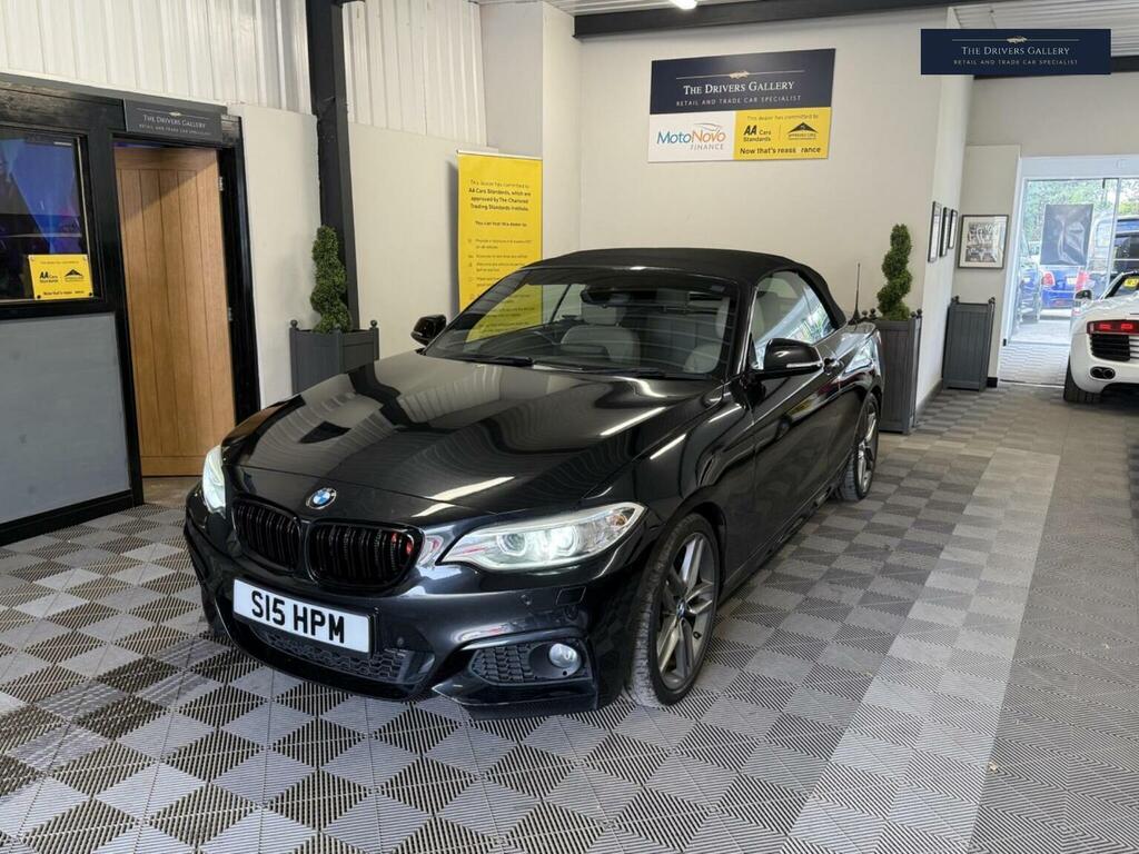 BMW 2 Series 2.0 220D M Sport Euro 6 Ss Black #2
