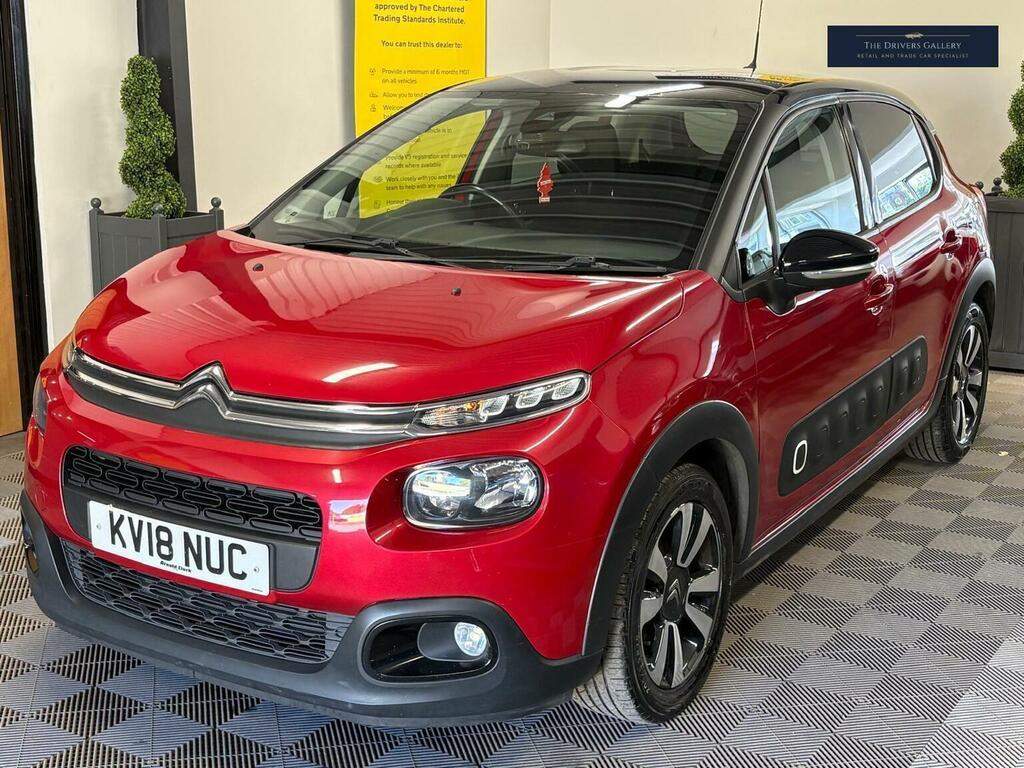 Citroen C3 Hatchback 1.2 Puretech Flair Euro 6 201818 Red