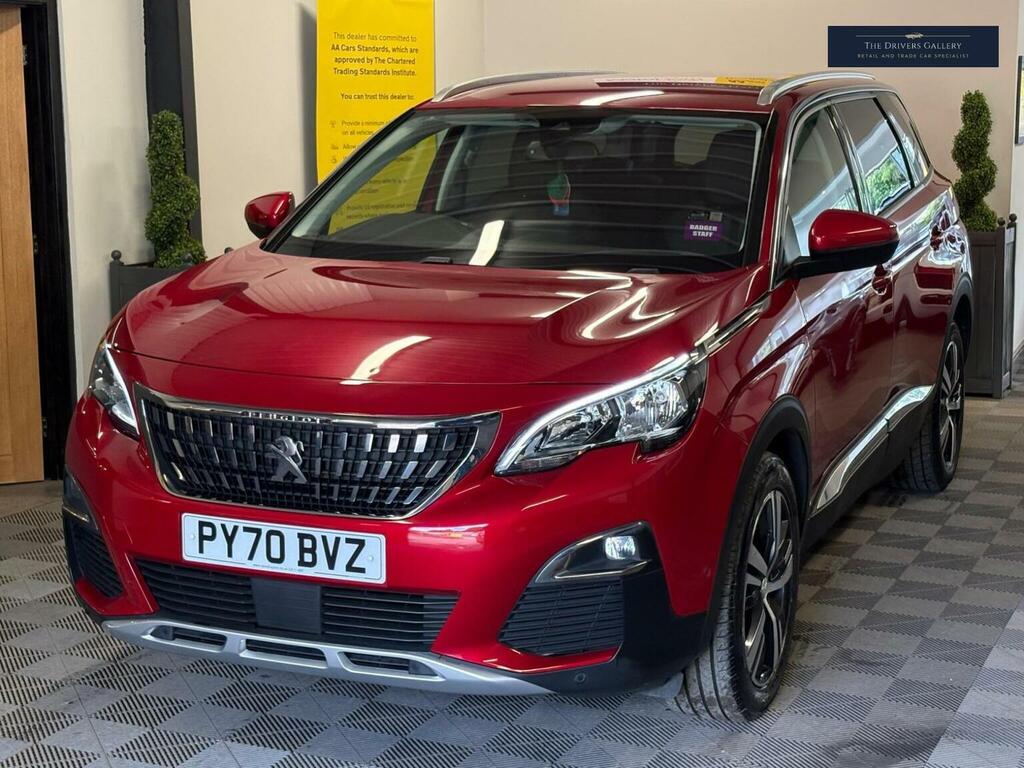 Peugeot 5008 Suv 1.2 Puretech Allure Eat Euro 6 Ss 2020 PY70BVZ Red #2