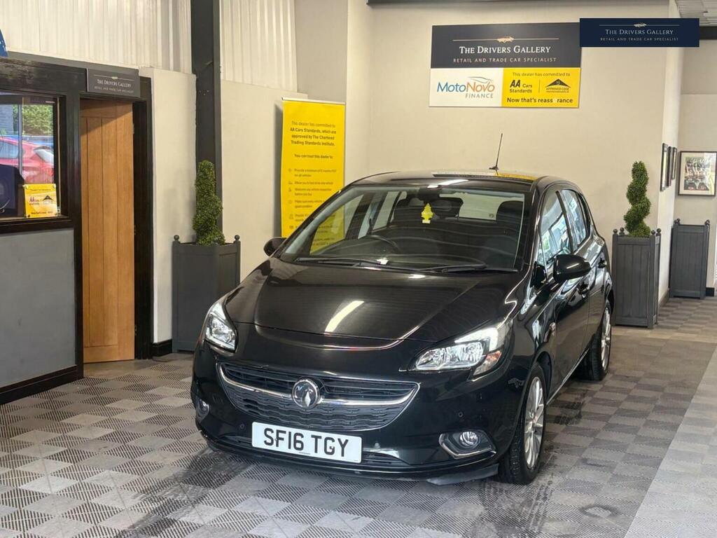 Vauxhall Corsa Hatchback 1.4I Se Euro 6 201616 Black