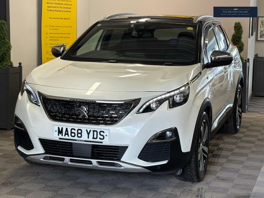 Peugeot 3008 Suv 2.0 Bluehdi Gt Eat Euro 6 Ss 201868 MA68YDS White #2