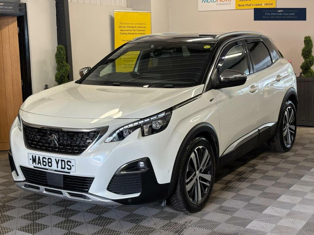 Peugeot 3008 Suv 2.0 Bluehdi Gt Eat Euro 6 Ss 201868 MA68YDS White #4