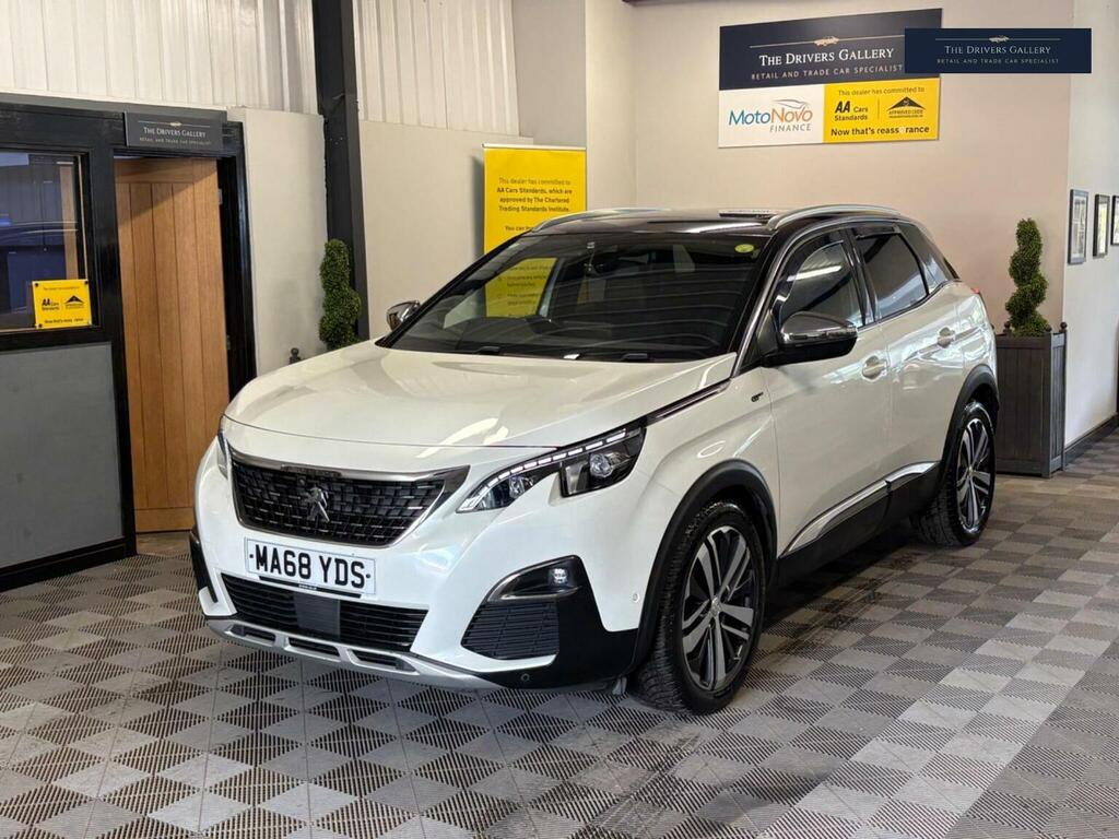 Peugeot 3008 Suv 2.0 Bluehdi Gt Eat Euro 6 Ss 201868 MA68YDS White #3