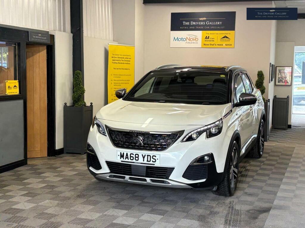 Peugeot 3008 Suv 2.0 Bluehdi Gt Eat Euro 6 Ss 201868 White