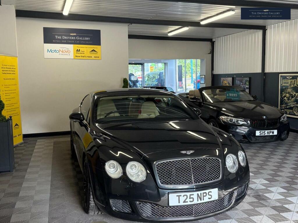Bentley Continental Gt Coupe 6.0 W12 Gt Speed 200909 LJ09CNZ Black #4