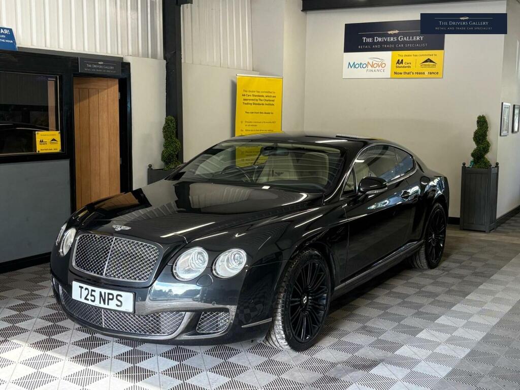 Bentley Continental Gt Coupe 6.0 W12 Gt Speed 200909 LJ09CNZ Black #3