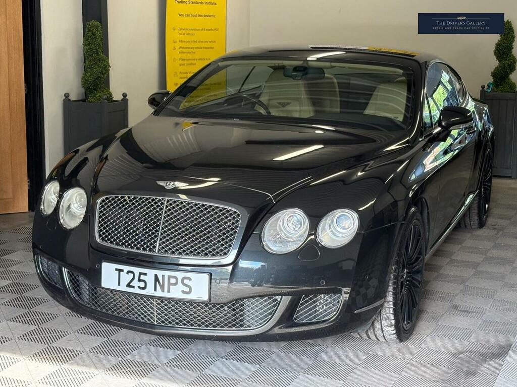 Bentley Continental Gt Coupe 6.0 W12 Gt Speed 200909 LJ09CNZ Black #2