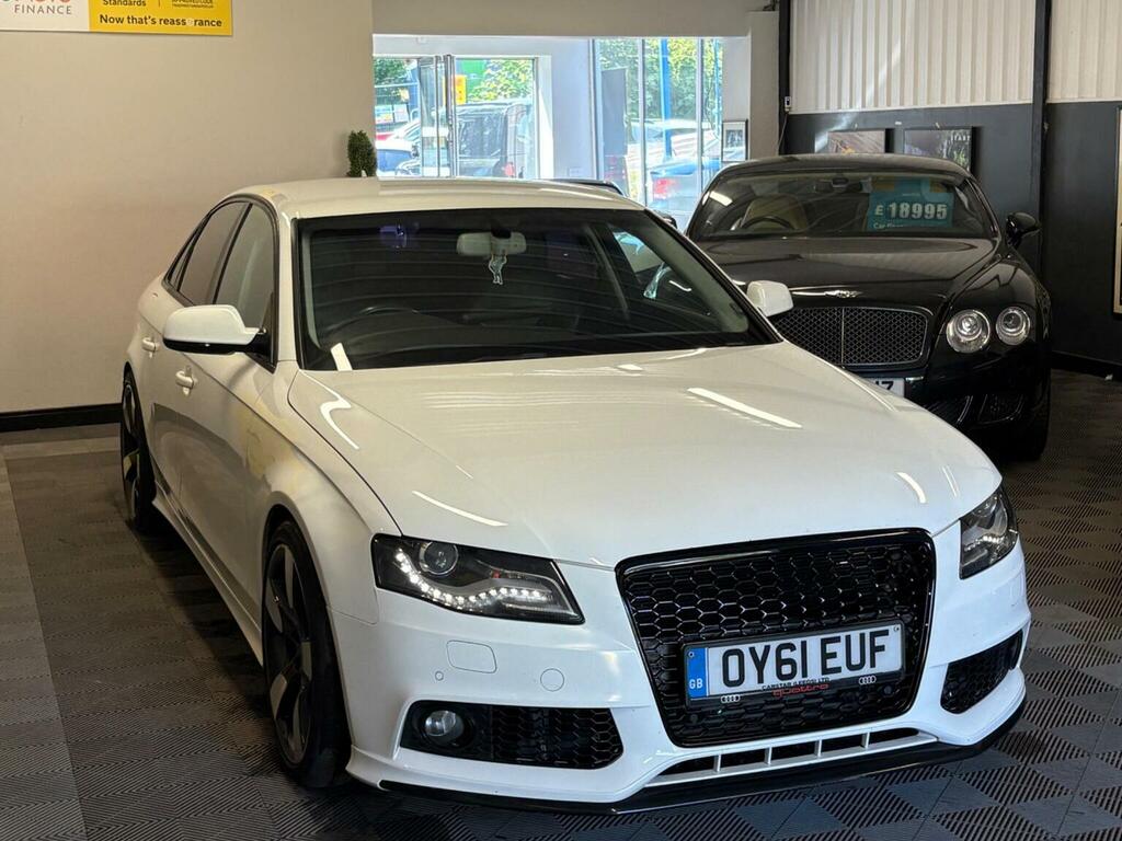 Audi A4 Saloon 2.0 Tfsi Dynamik Quattro Euro 5 Ss White #6