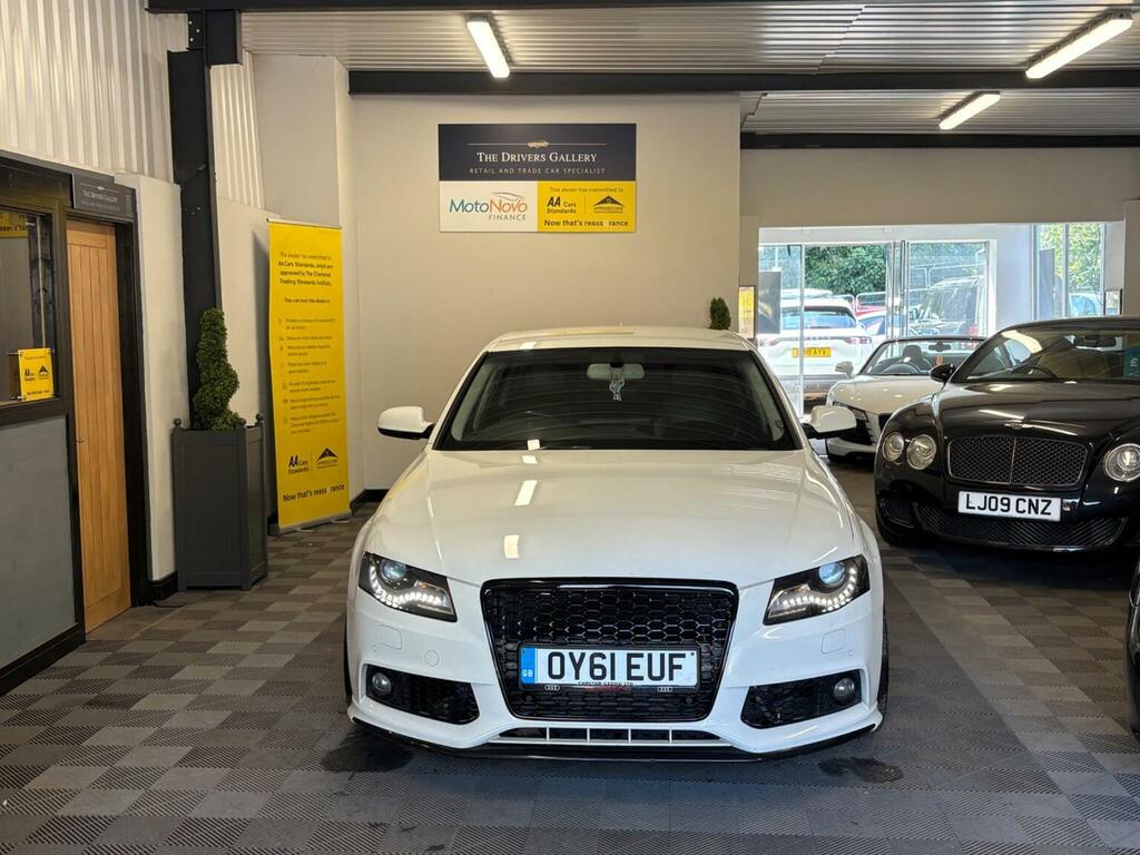 Audi A4 Saloon 2.0 Tfsi Dynamik Quattro Euro 5 Ss White #3
