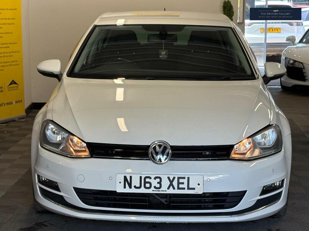 Volkswagen Golf Hatchback 2.0 Tdi Bluemotion Tech Gt Euro 5 Ss White #4