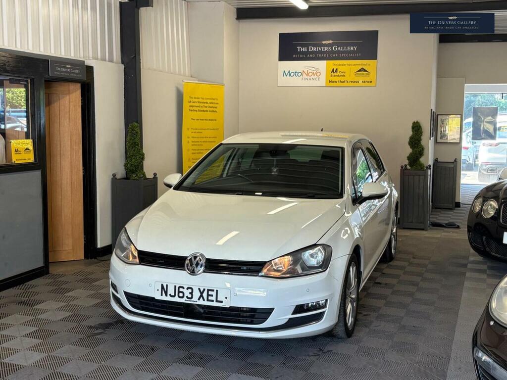 Volkswagen Golf Hatchback 2.0 Tdi Bluemotion Tech Gt Euro 5 Ss White