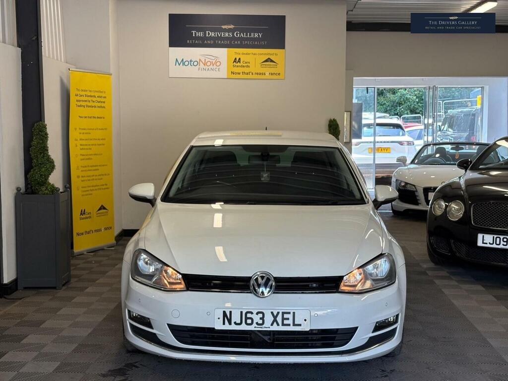 Volkswagen Golf Hatchback 2.0 Tdi Bluemotion Tech Gt Euro 5 Ss White #3