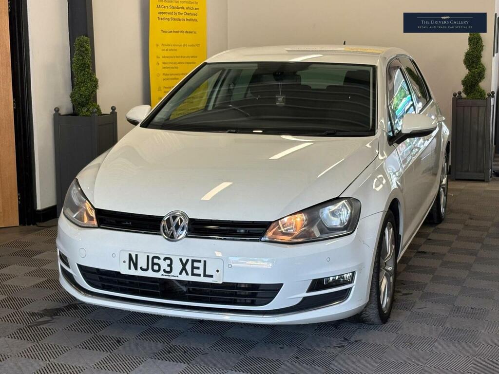 Volkswagen Golf Hatchback 2.0 Tdi Bluemotion Tech Gt Euro 5 Ss White #2