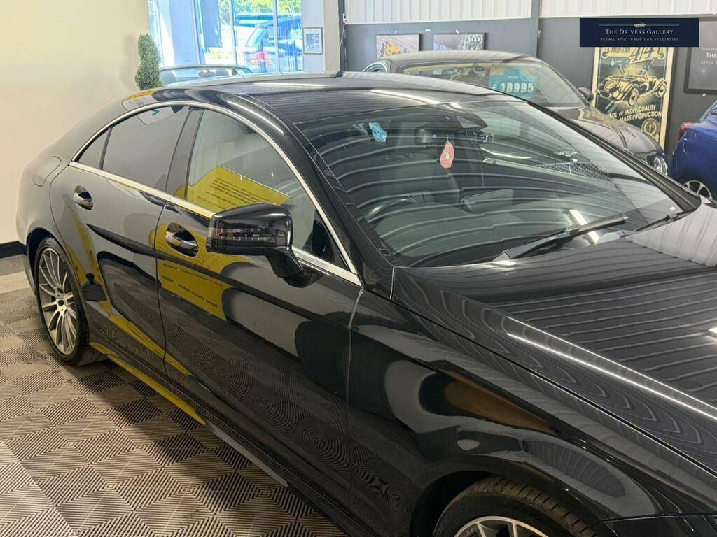 Mercedes-Benz CLS Saloon 2.1 Cls220d Amg Line Coupe G-tronic Euro 6 AW58ADE Black #6
