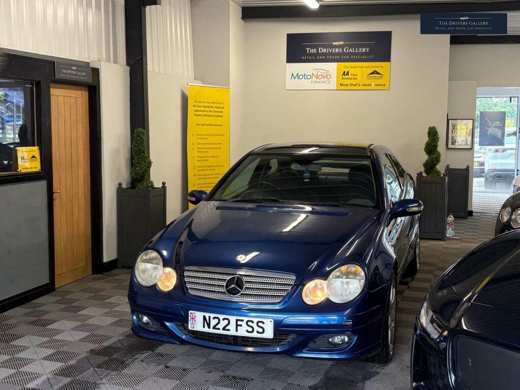 Mercedes-Benz C Class Coupe 1.8 C200 Kompressor Se 200606 Blue