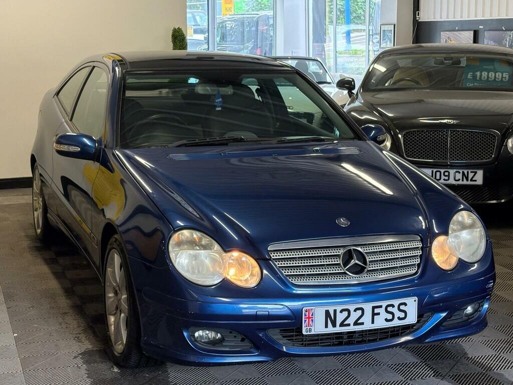 Mercedes-Benz C Class Coupe 1.8 C200 Kompressor Se 200606 Blue #6