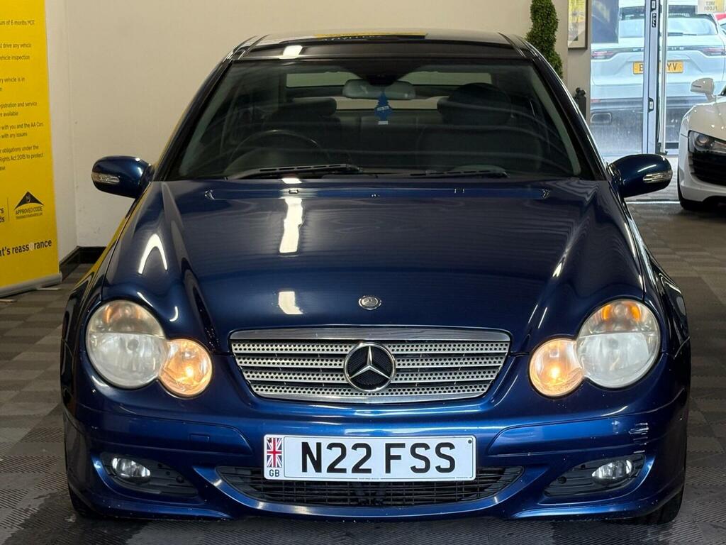 Mercedes-Benz C Class Coupe 1.8 C200 Kompressor Se 200606 Blue #4