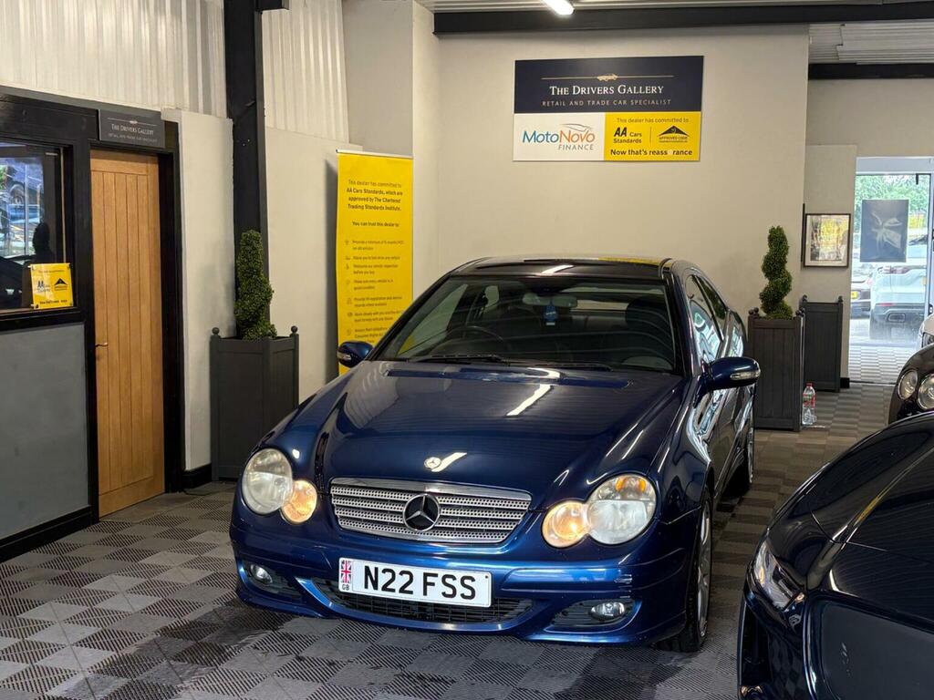 Mercedes-Benz C Class Coupe 1.8 C200 Kompressor Se 200606 Blue