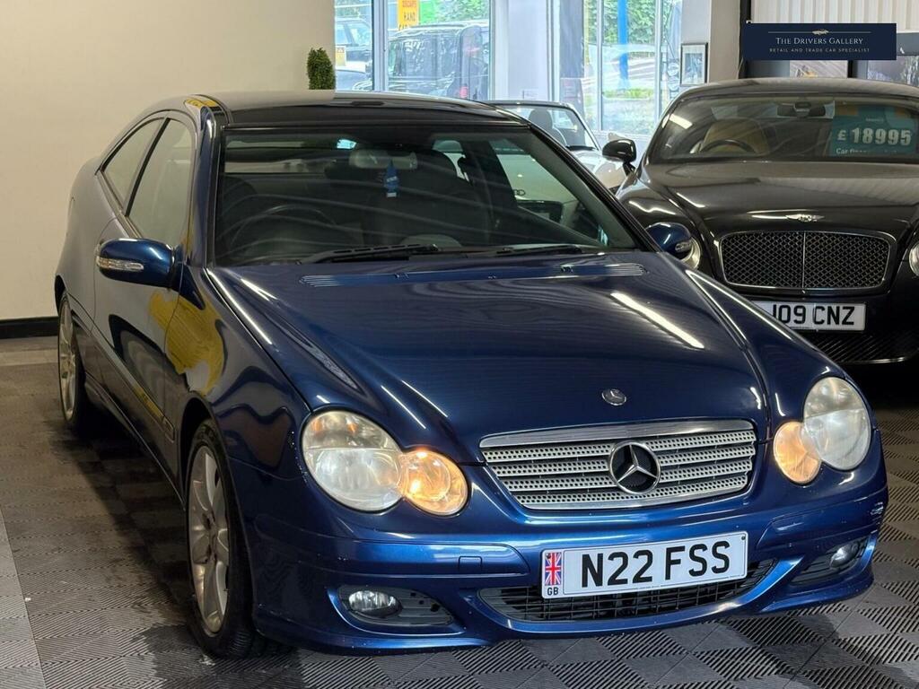 Mercedes-Benz C Class Coupe 1.8 C200 Kompressor Se 200606 Blue #6