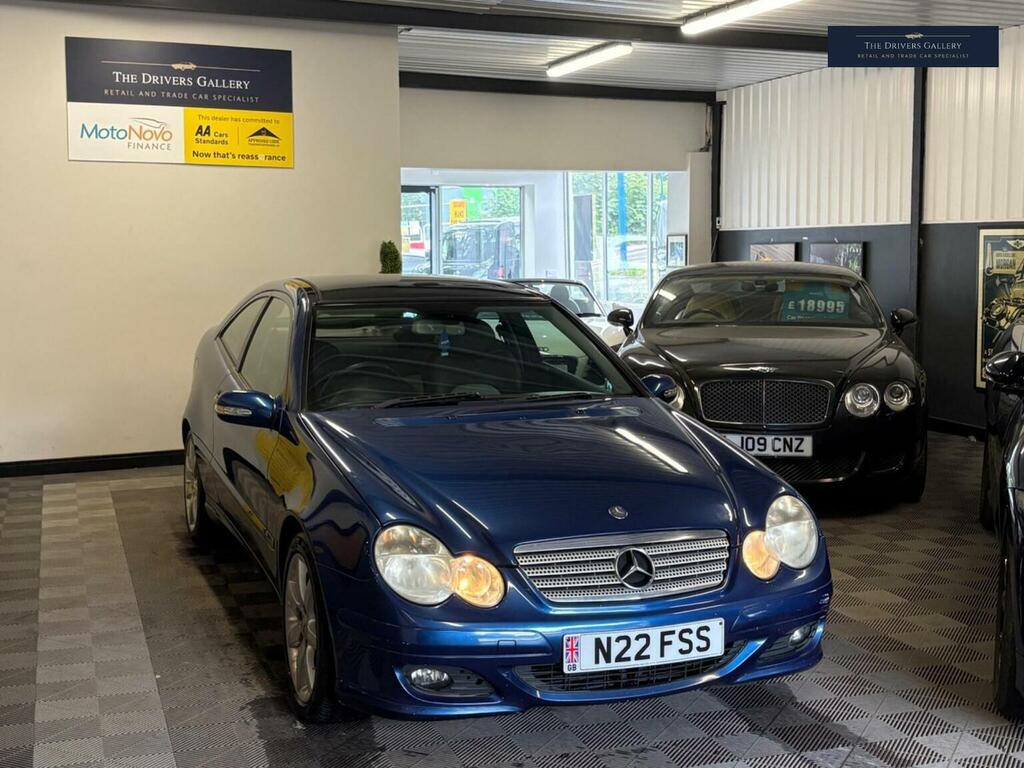 Mercedes-Benz C Class Coupe 1.8 C200 Kompressor Se 200606 Blue #5