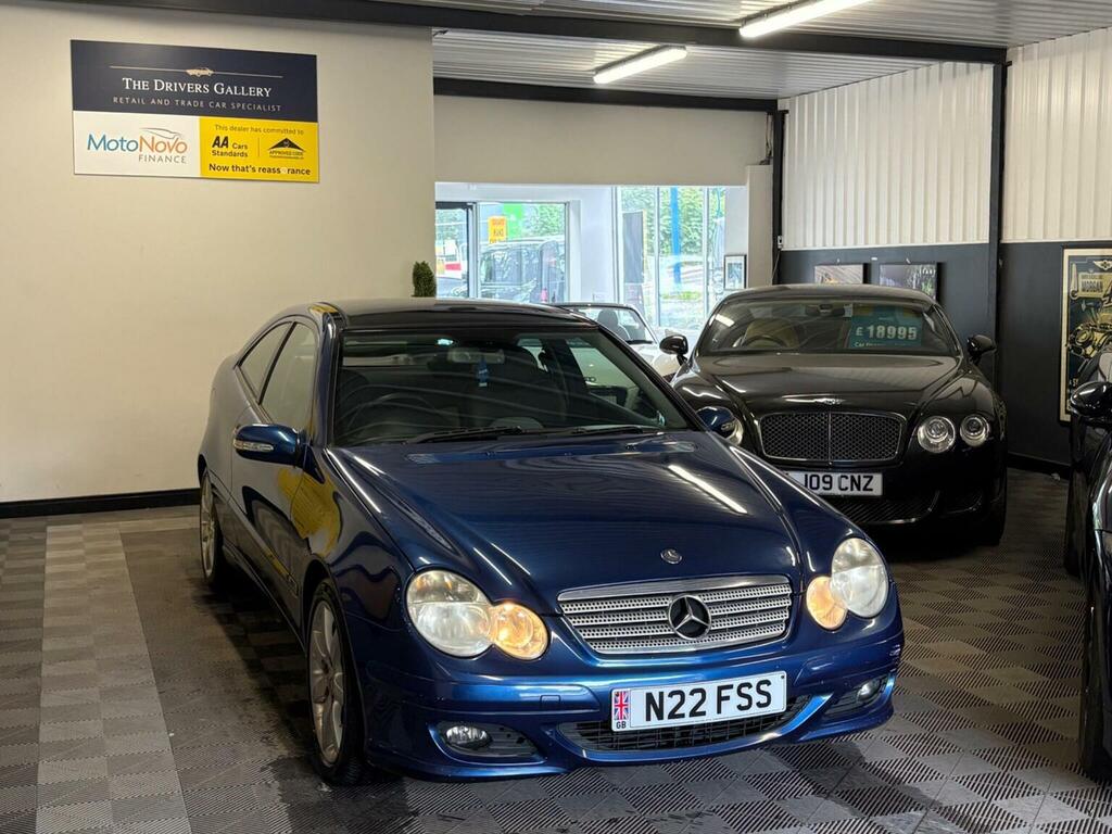 Mercedes-Benz C Class Coupe 1.8 C200 Kompressor Se 200606 Blue #5