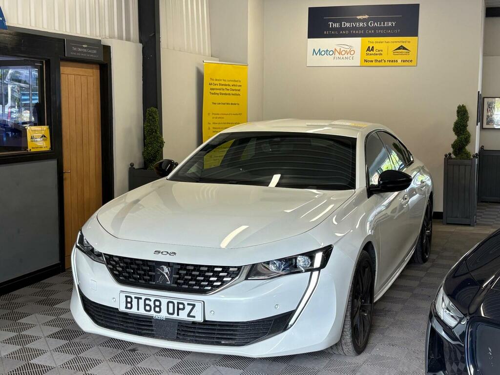 Peugeot 508 1.5 Bluehdi Gt Line Fastback Euro 6 Ss White