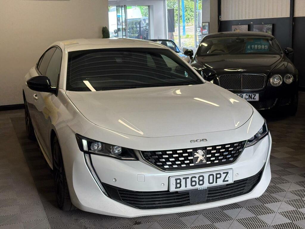Peugeot 508 1.5 Bluehdi Gt Line Fastback Euro 6 Ss White #6