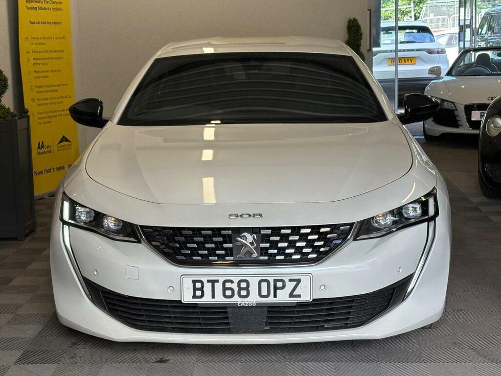 Peugeot 508 1.5 Bluehdi Gt Line Fastback Euro 6 Ss White #4