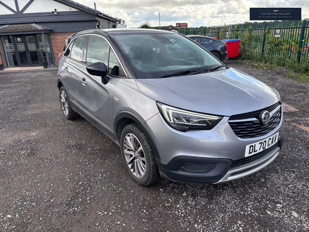 Vauxhall Crossland X Suv 1.2 Turbo Sri Nav Euro 6 Ss 202070 DL70CAV Grey