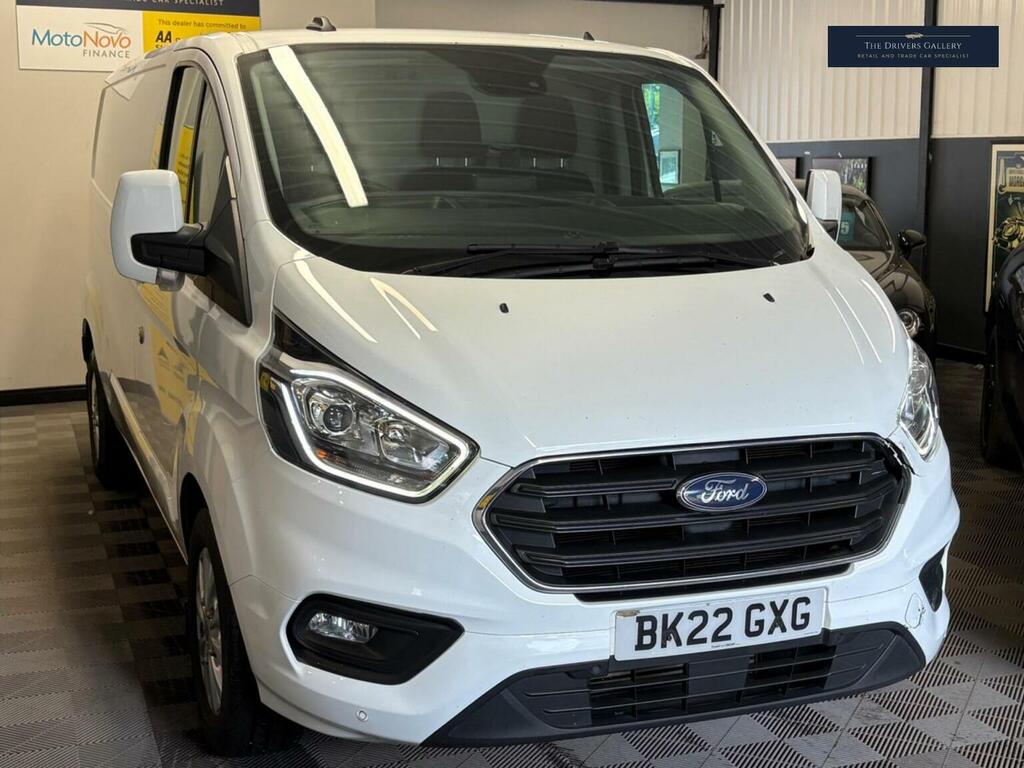 Ford Transit Custom Panel Van 2.0 300 Ecoblue Limited L2 H1 Euro 6 S BK22GXG White #6