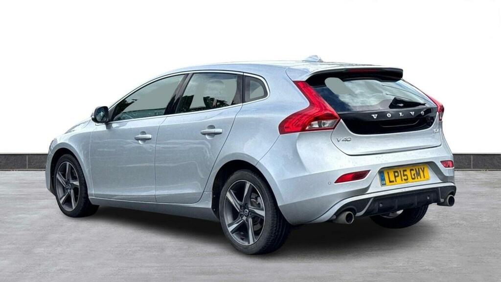 Volvo V40 2.0 D4 R-design Lux Nav Geartronic Euro 6 Ss Silver #2