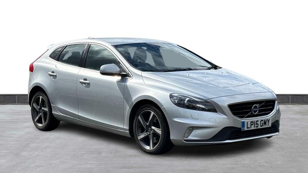 Volvo V40 2.0 D4 R-design Lux Nav Geartronic Euro 6 Ss Silver