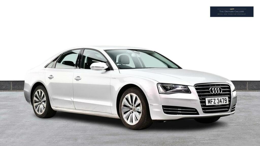 Audi A8 Saloon 2.0 Tfsi Tiptronic Euro 5 Ss 20136 Silver