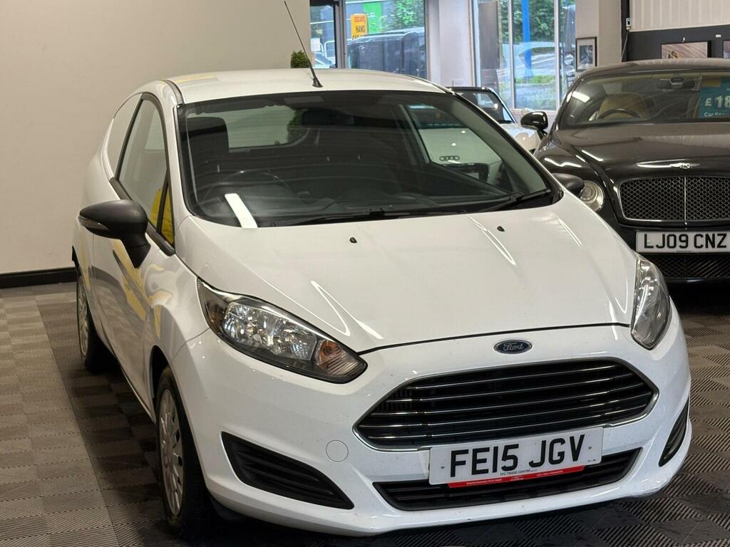 Ford Fiesta 1.6 Tdci Econetic II Panel Van White #6