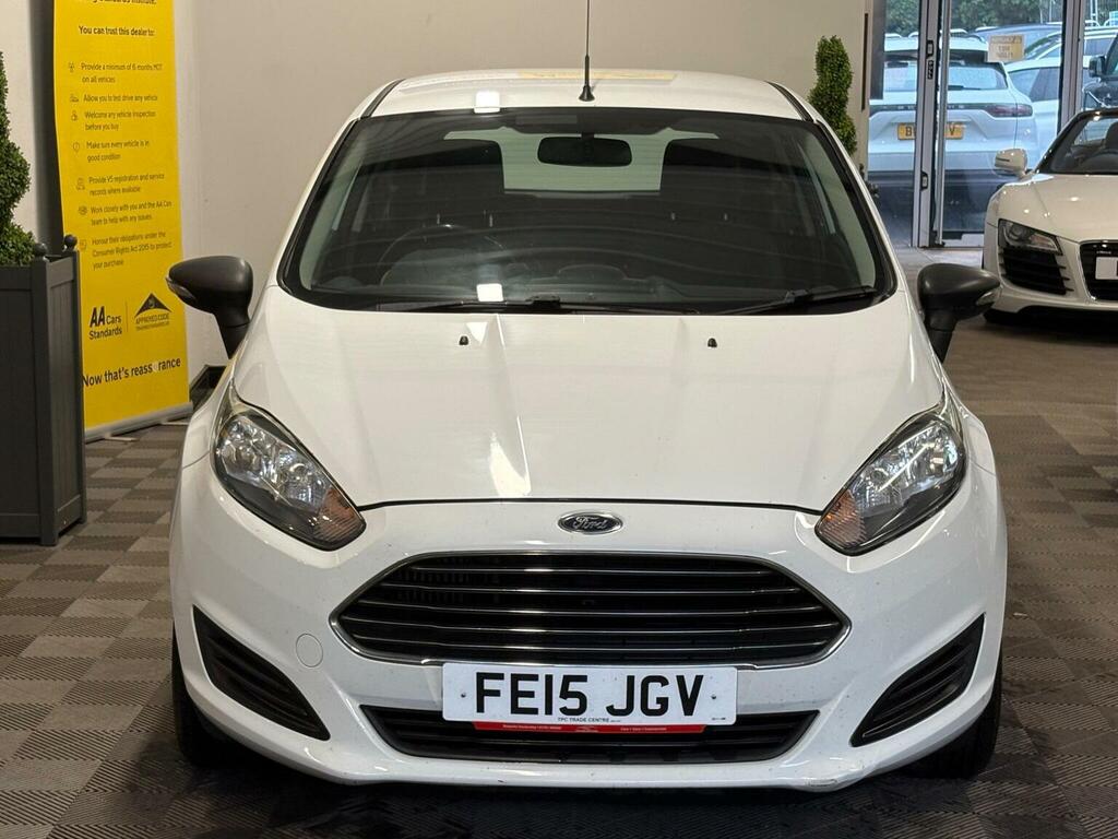 Ford Fiesta 1.6 Tdci Econetic II Panel Van White #4