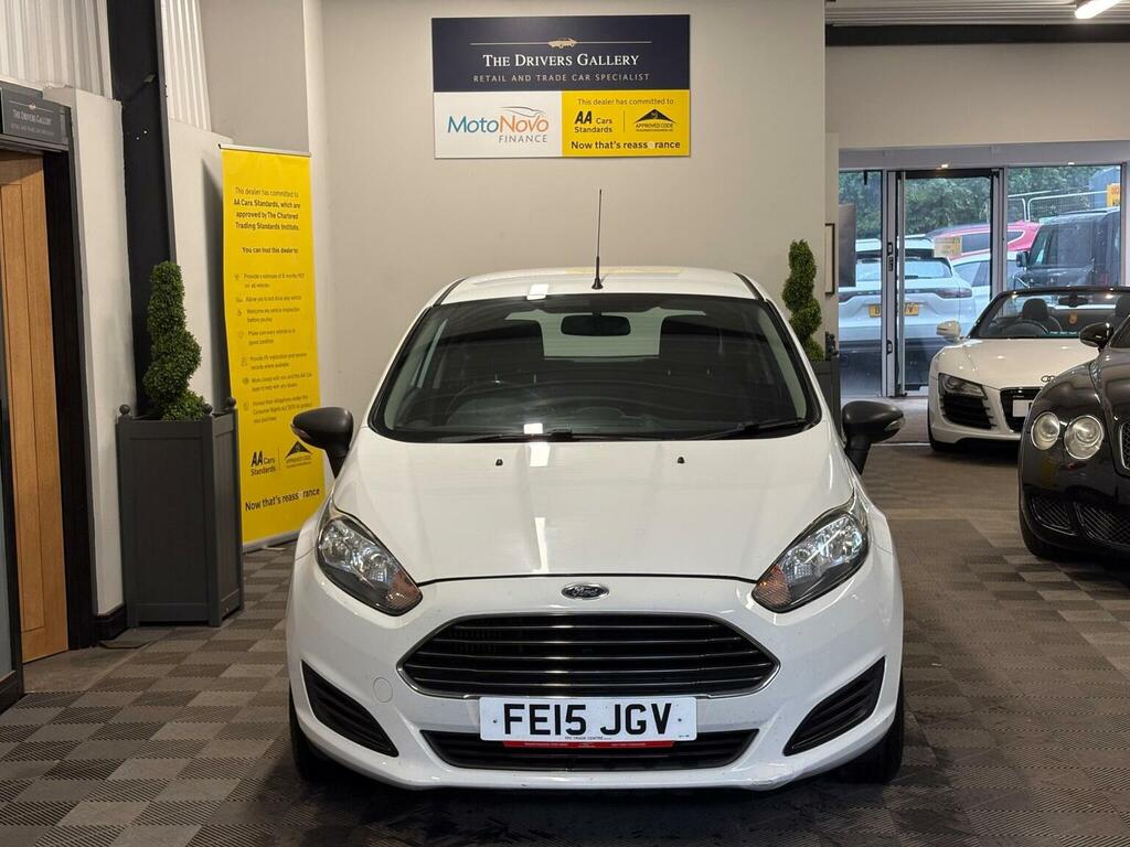 Ford Fiesta 1.6 Tdci Econetic II Panel Van White #3