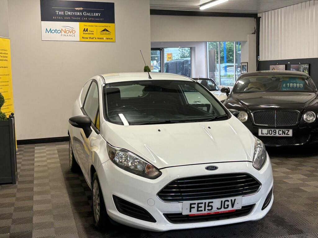 Ford Fiesta 1.6 Tdci Econetic II Panel Van White #5