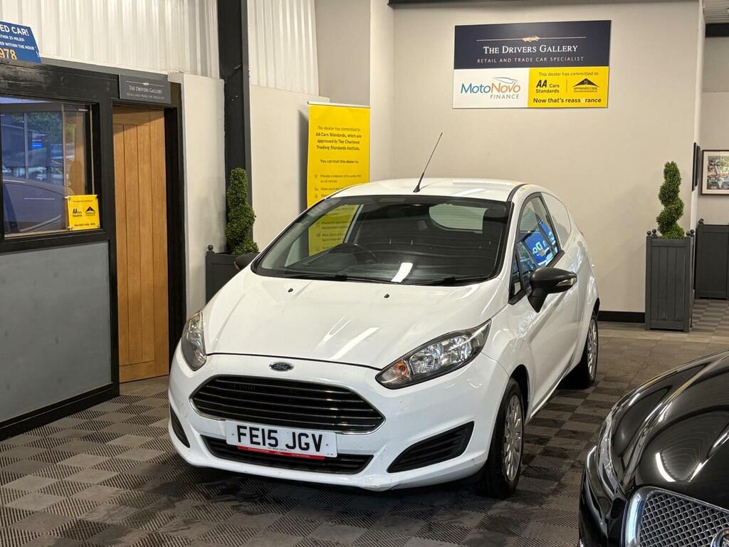Ford Fiesta 1.6 Tdci Econetic II Panel Van White