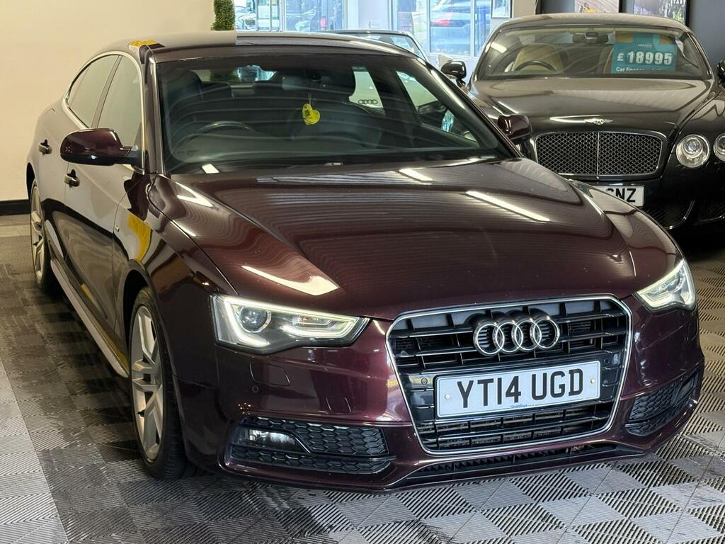 Audi A5 2.0 Tdi S Line Sportback Euro 5 Ss Red #6
